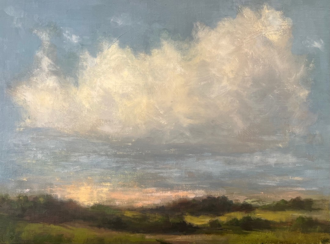 Morning Miracles - Painting, Oil, Landscape, Impressionism, Other