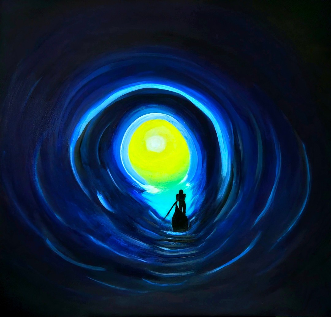 Sailing Toward Calmer Waters, AoA Entry - 2D Art
