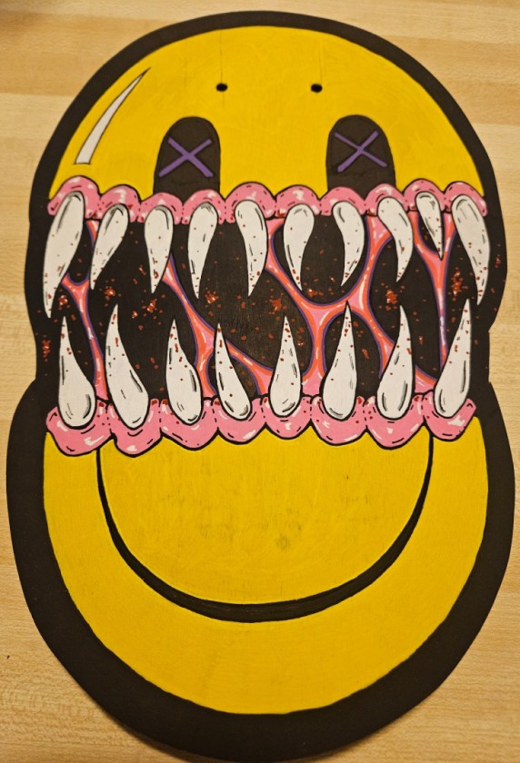 Hiding inside cutout