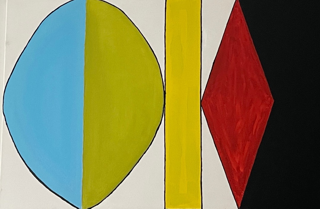 Shapes 1 - artwork by Paul Daniel:  Abstract, Abstract, Oil, Canvas