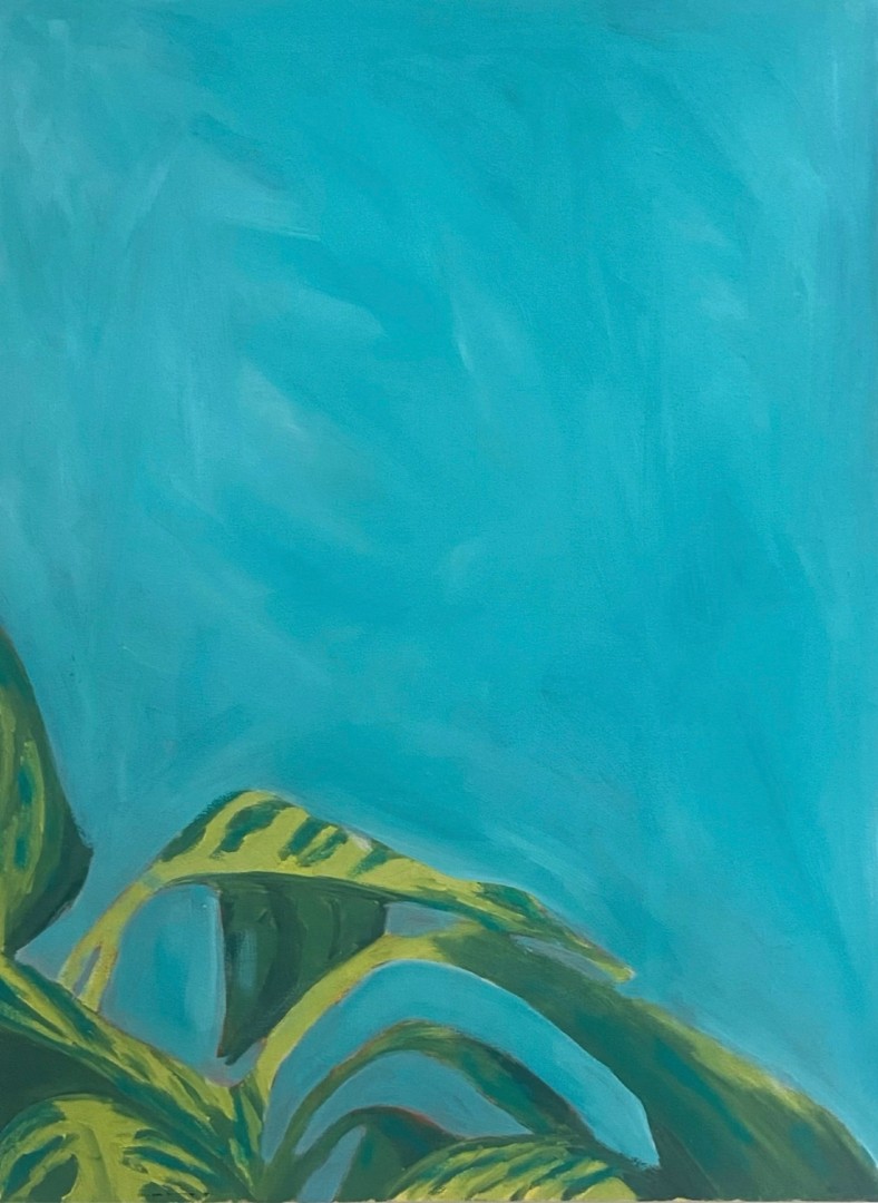 Blue is the Warmest Color - artwork by Ashton Howard:  Nature, Oil, Canvas
