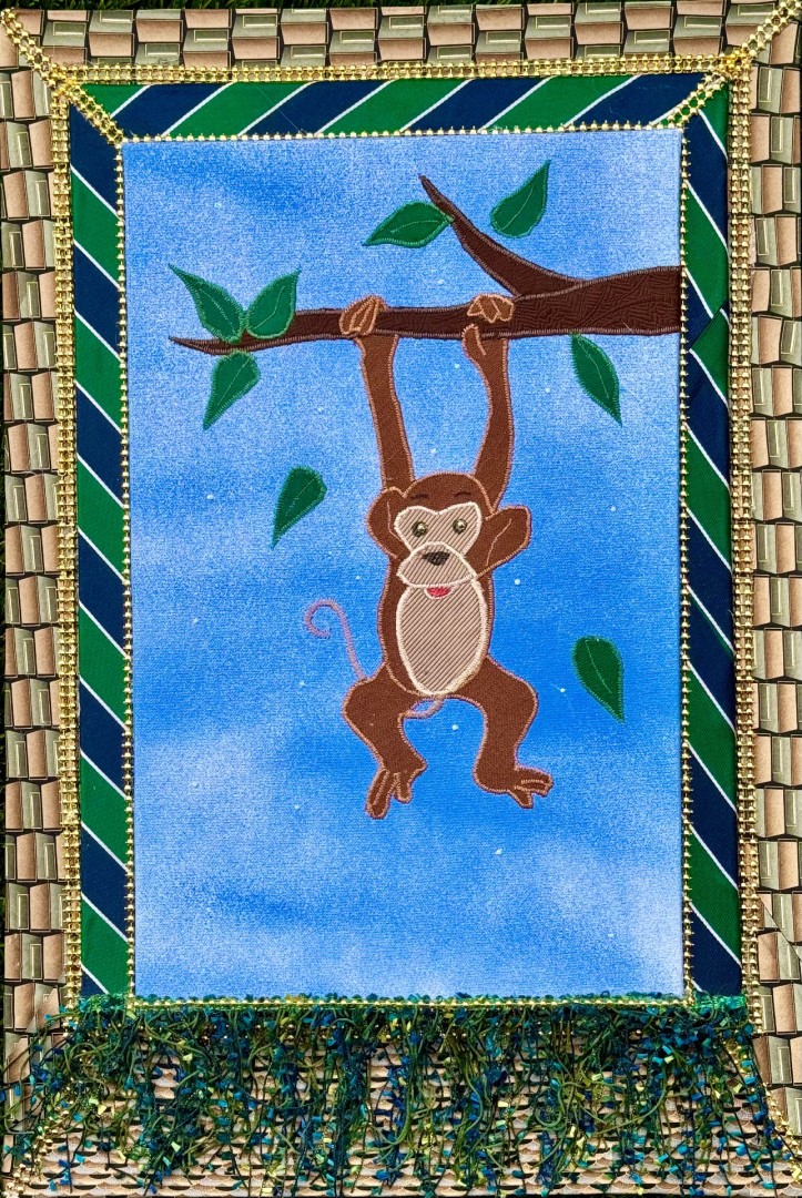 Monkey - Mixed Media