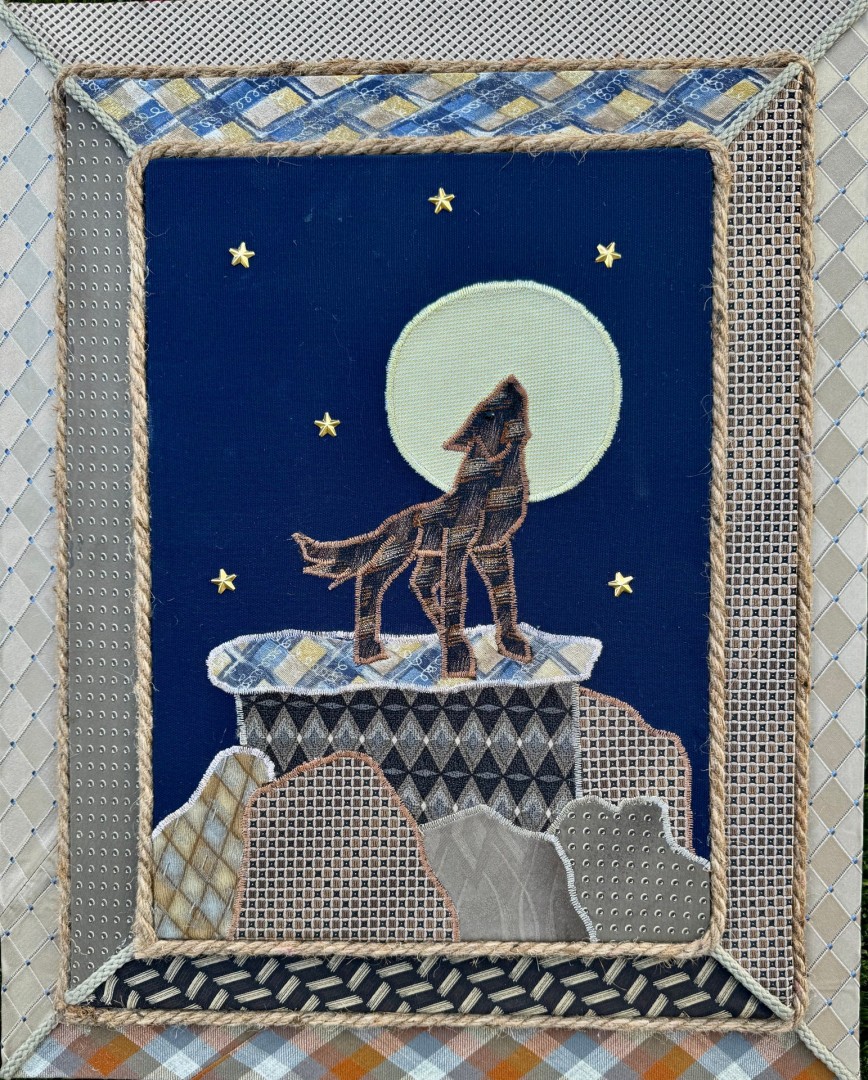 Wolf - Mixed Media