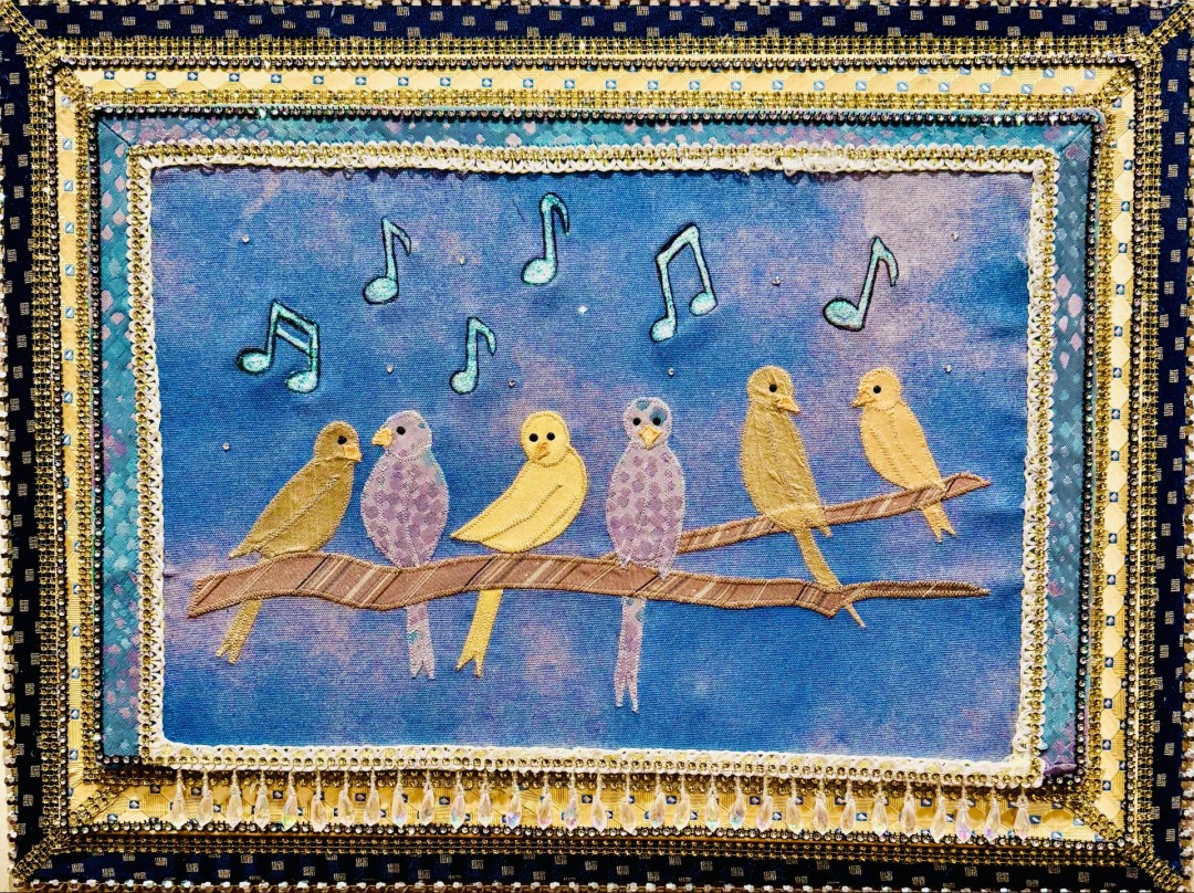 Canaries - Mixed Media