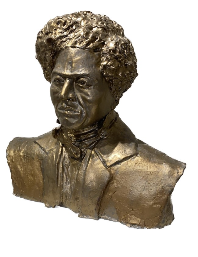 Young Frederick Douglas Bust