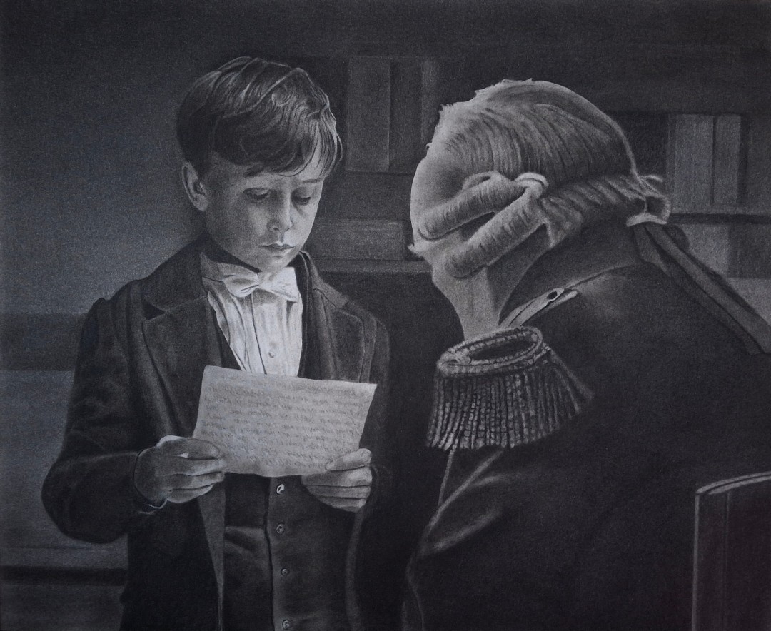 A Letter For Lafayette - Drawing