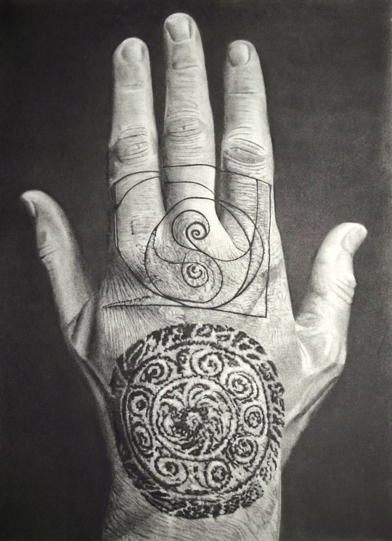 Sacred Geometry - Carlson's Touch - Drawing