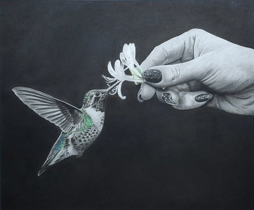 A Moment's Grace - artwork by Darren Ingram:  