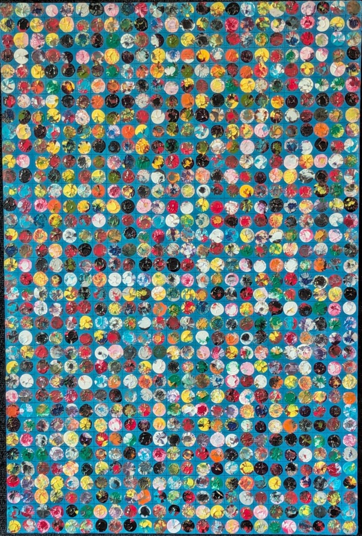 popArt V - artwork by Thomas Geis: Abstract, Bold, Color, Colorful, Conceptual, Contemporary, Energy, Expressionist, Geometric, Light, Modern, Patterns, Pop Culture, Pop, Positive Energy Abstract, Expressionism, Acrylic, Wood Panel
