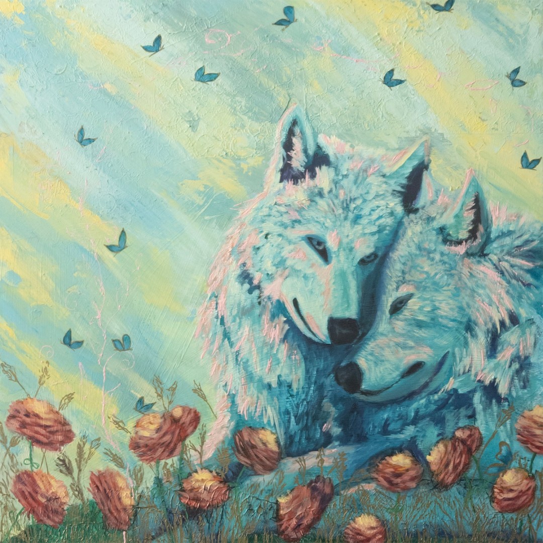 Better Together - Mixed Media, Mixed Media, Animals