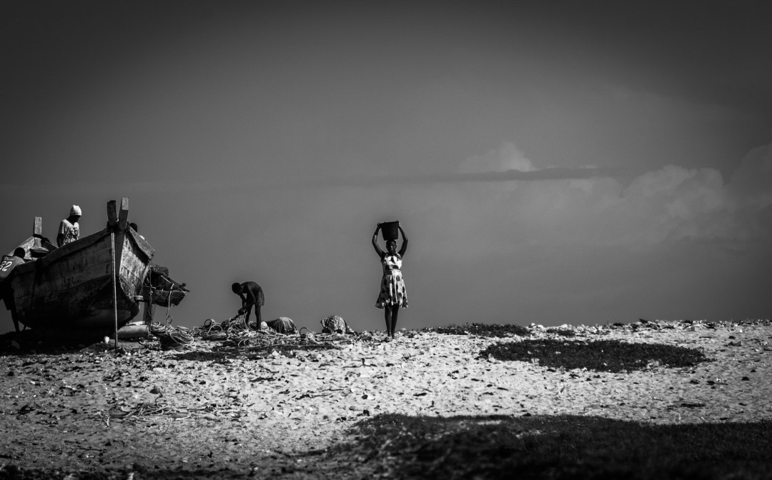 Strength in Her Steps - Photograph, Digital, Landscape, Expressionism