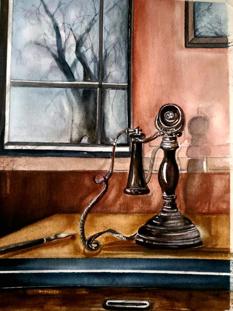 Old Night - artwork by Michelle Liss:  