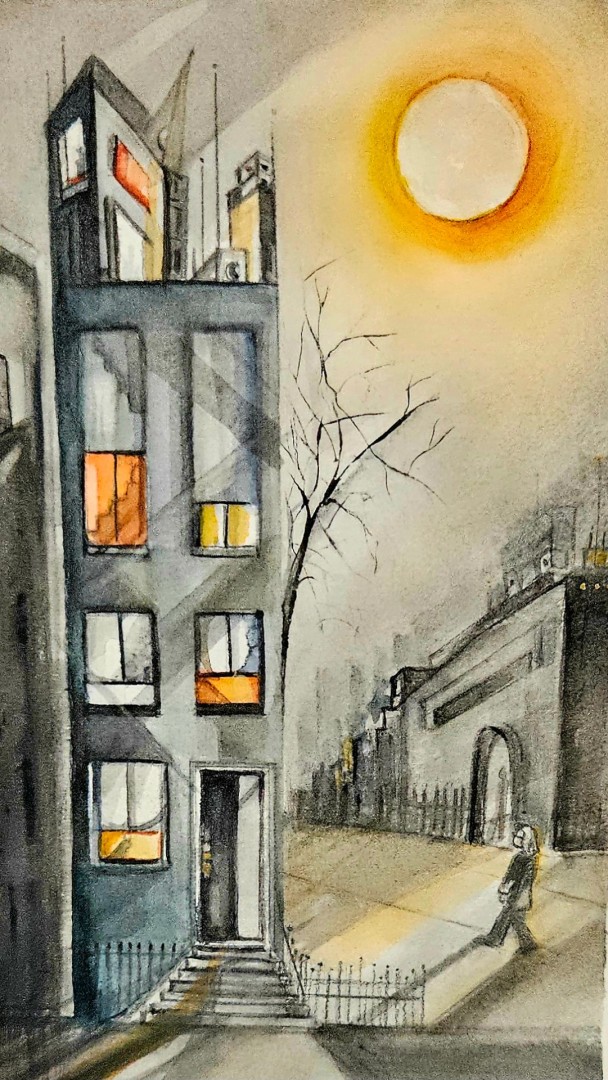 Another Night - artwork by Michelle Liss:  