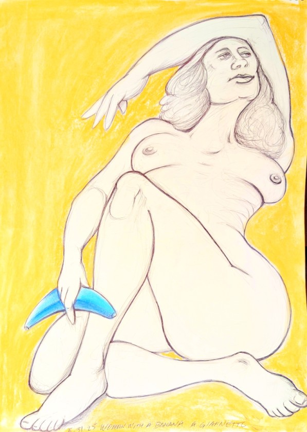 Woman with a Banana
