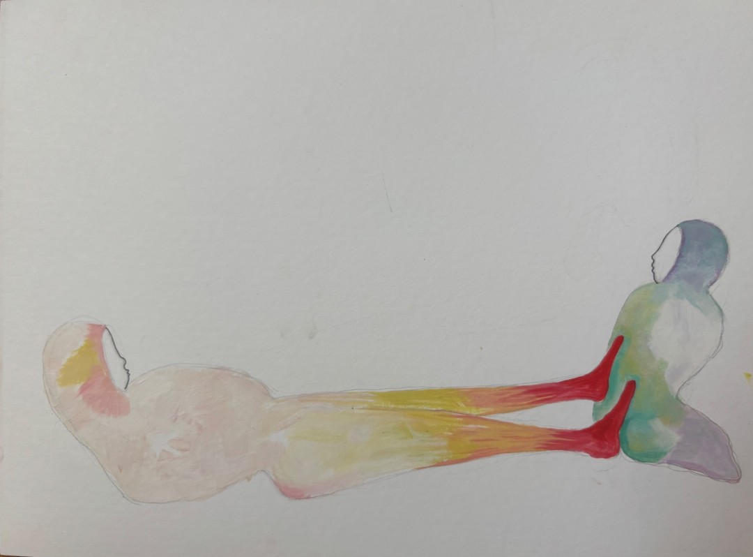 A Mild Engagement (4) - artwork by Beth Sworobuk:  