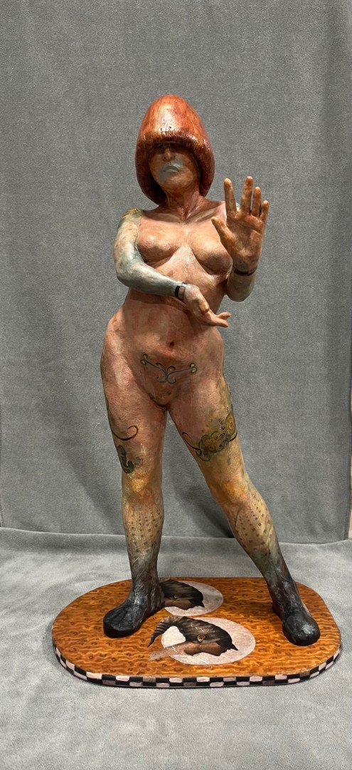 No Words - artwork by Cindy Jenkins:  