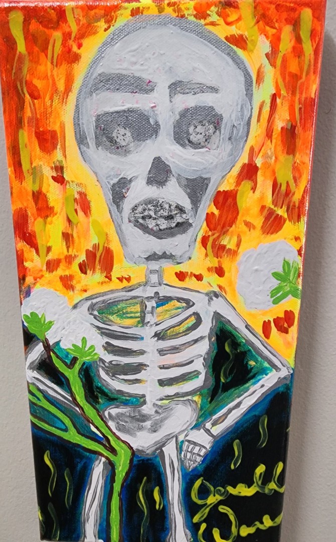 Can't See Morning - artwork by Gerald Ware:  