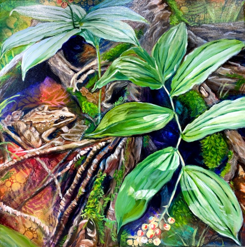 Wandering Woodfrog