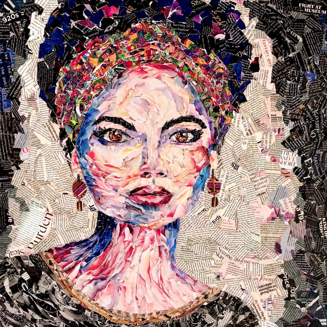 Woman of Color - artwork by Denise Rudy:  Portraits, 