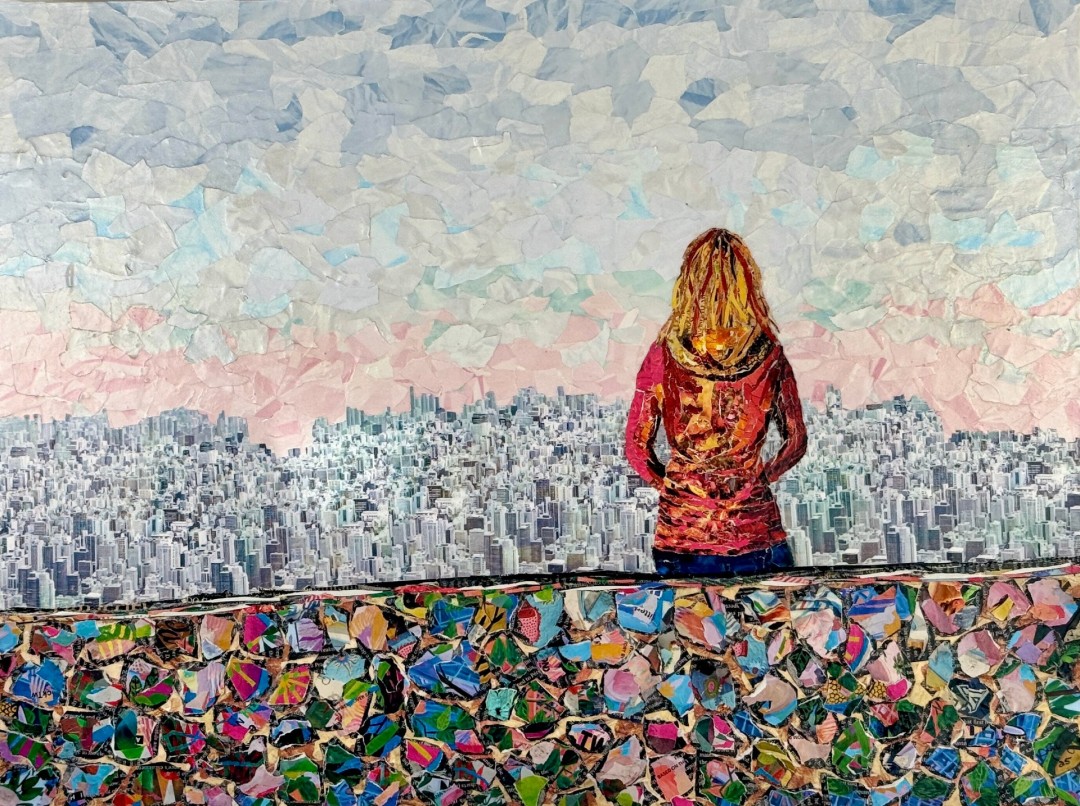 Small Town Girl - artwork by Denise Rudy:  Portraits, Other, Other, Canvas