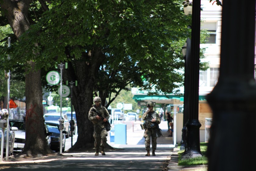 National Guard Deployment- 2020-Police Brutality
