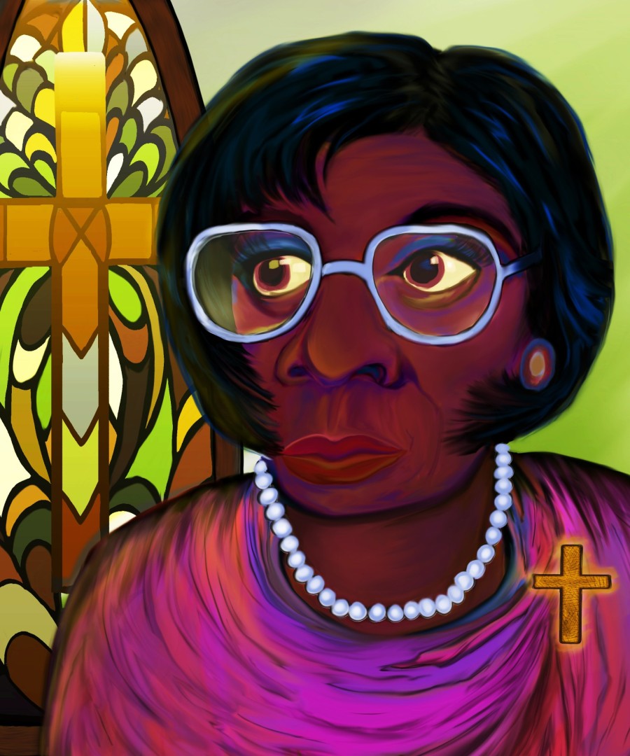 Matriarch of the Divine Flow - Digital, Digital, Portraits, Screen