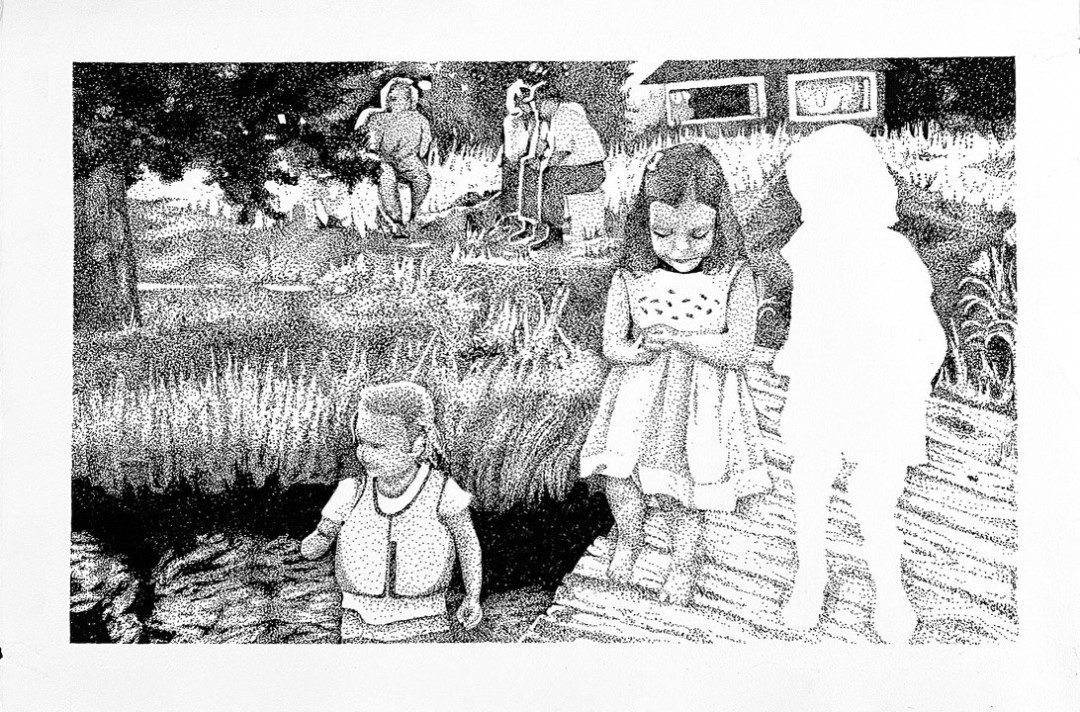 She Was Always There - Painting