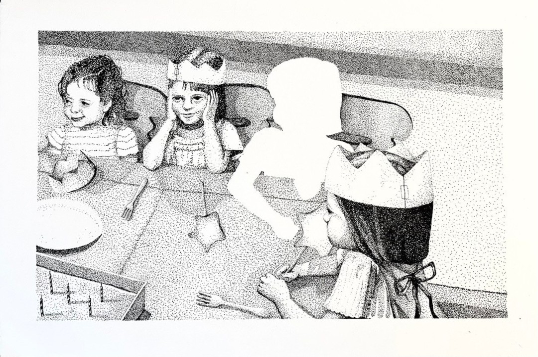 She Was Always There - artwork by Abby Ferre:  
