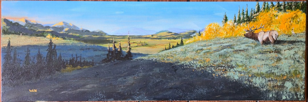 Morning Bugle - artwork by William Kunkel:  