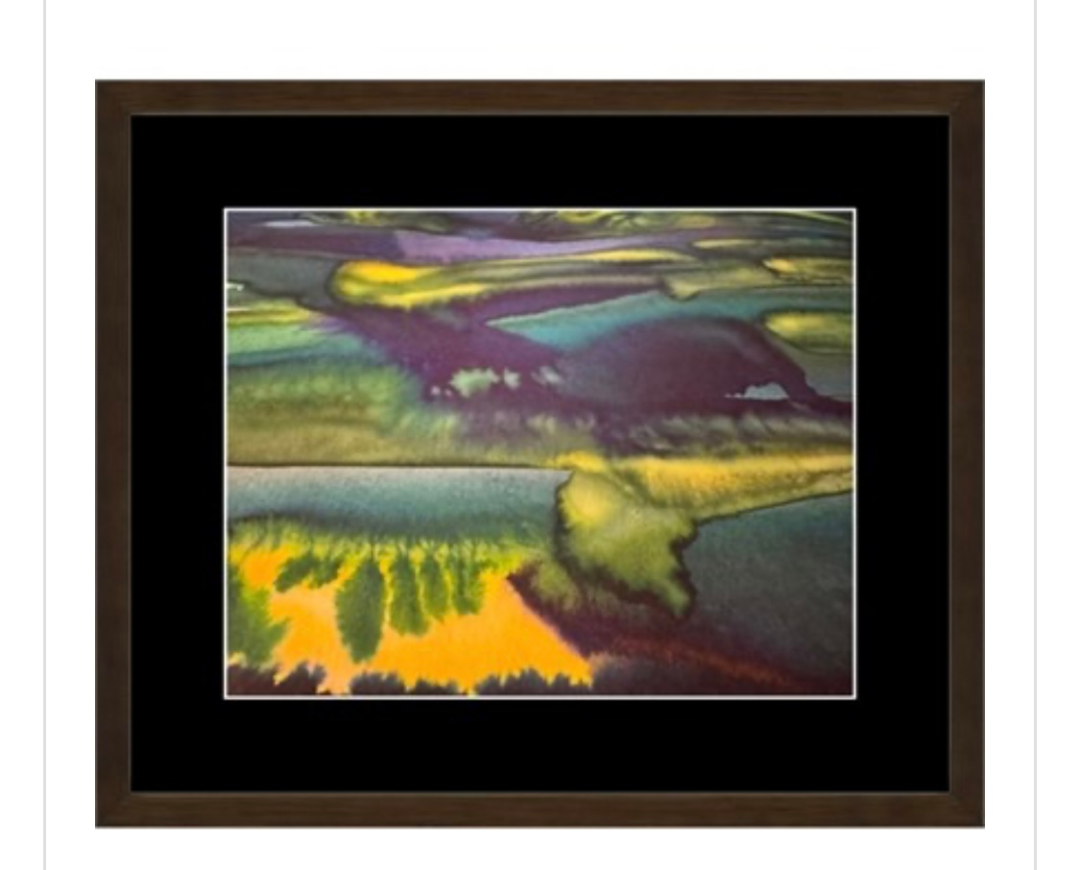 Disappearing Serenity. - artwork by Kathryn Davis:  Abstract, Abstract, Watercolor, Other