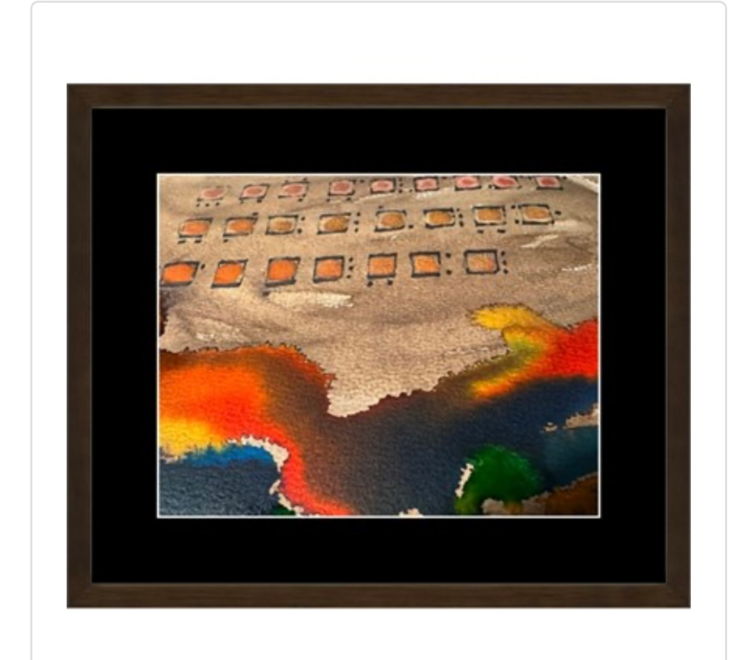 May Resistance Lead to Peace - artwork by Kathryn Davis:  Abstract, Abstract, Watercolor, Other