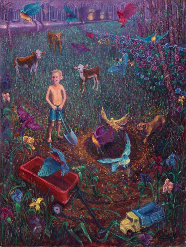 Le miracle du petit garçon et de ses oiseaux, paroisse St. James