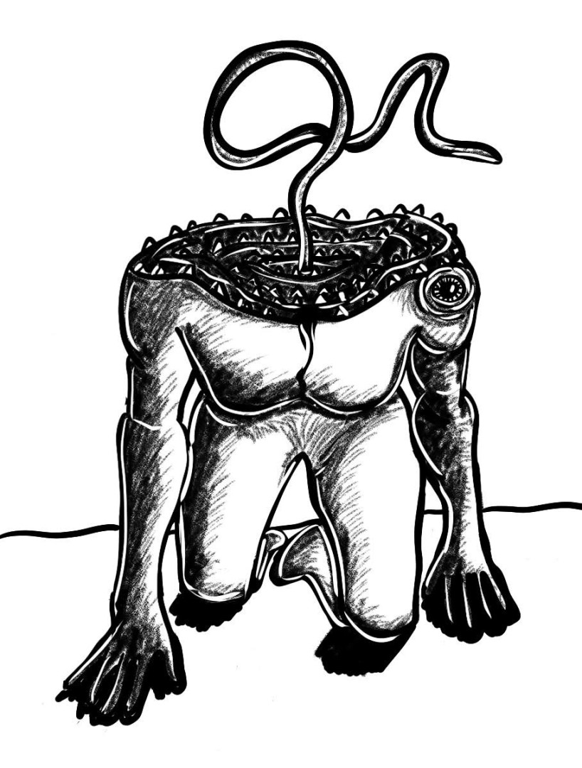 The Greeb - Mixed Media