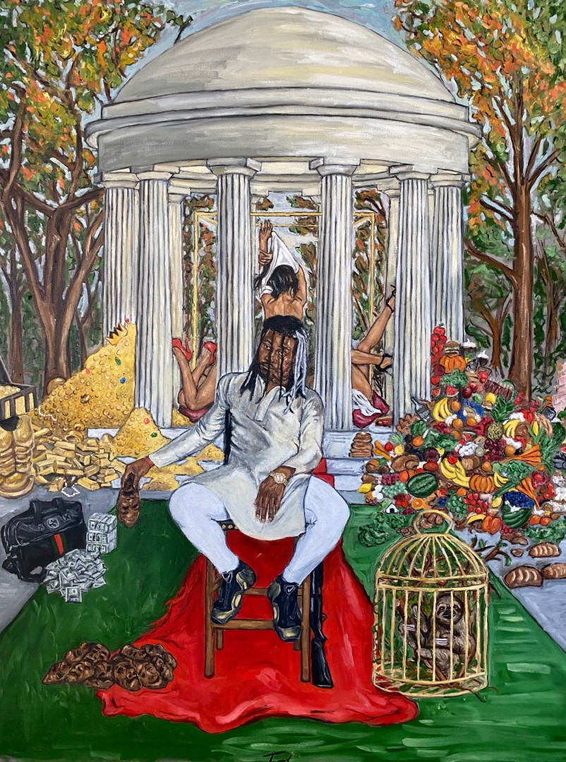 Throne (Seven Deadly Sins) - Painting