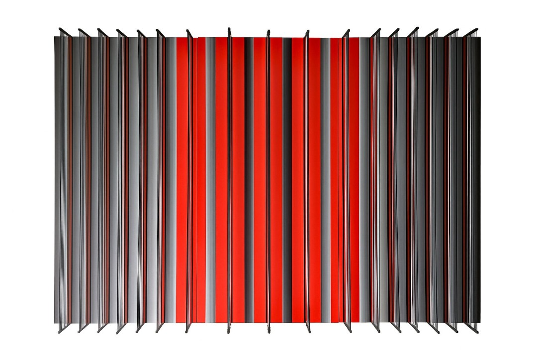 Crimson Resistance - Mixed Media, Mixed Media, Abstract, Abstract, Wood Panel