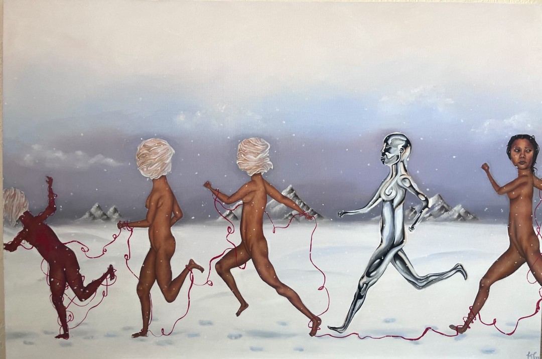 Still Cold - artwork by Maya Thornton:  