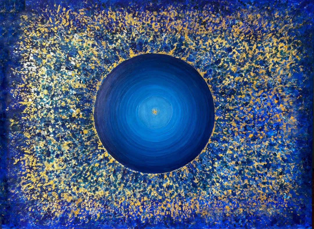 Cold Sun - Mixed Media