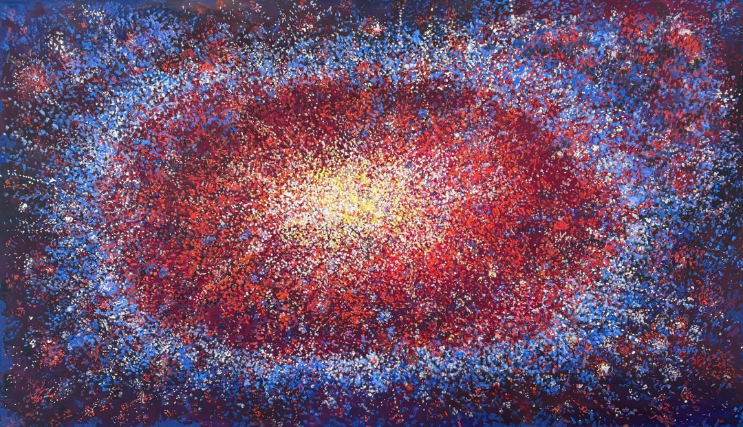 Explosion of Light - artwork by Saya Behnam:  