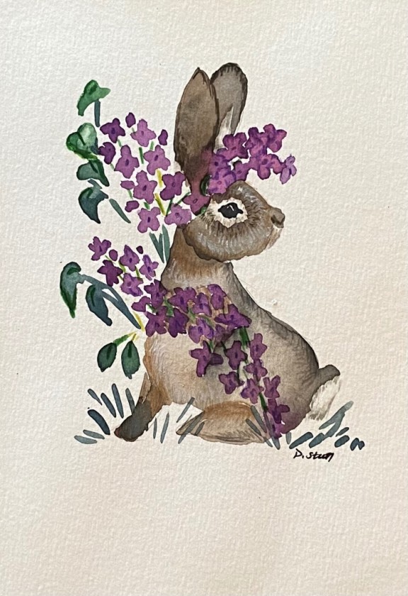 Lilacs and Cotton