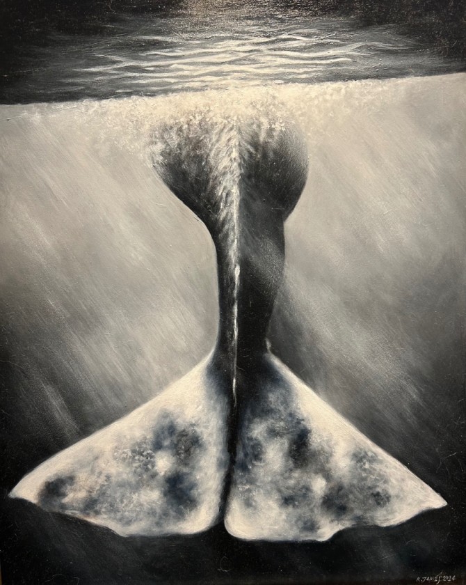 Is it a tail of a whale, a whale of a tale, or is it just a fluke.