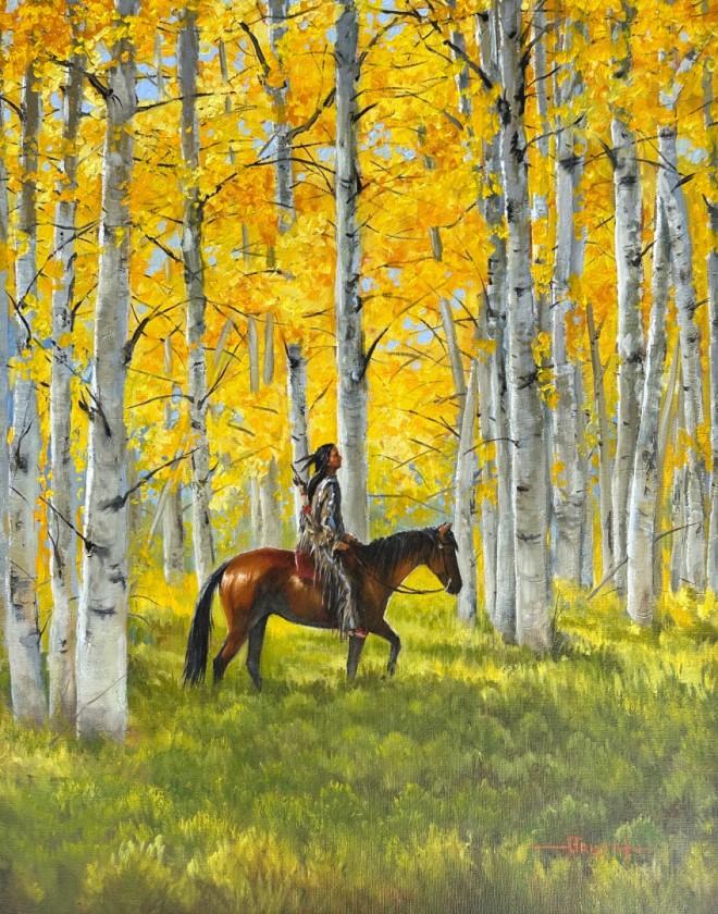 Ride in the Aspens