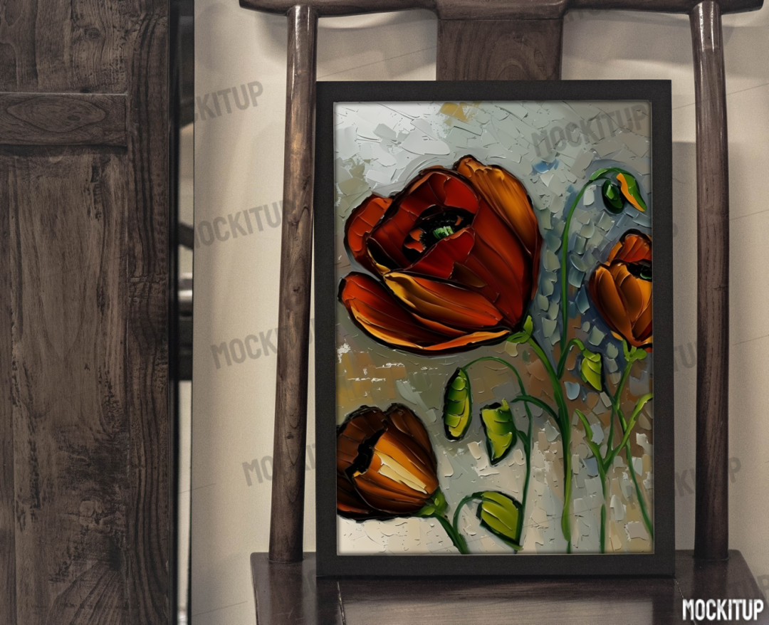 More Pretty Poppies - Digital