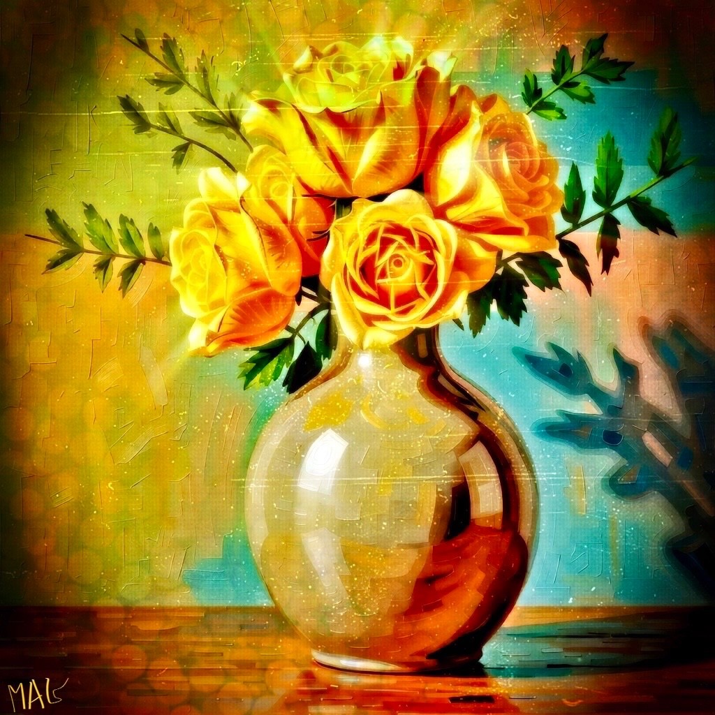 Golden Glow - Digital