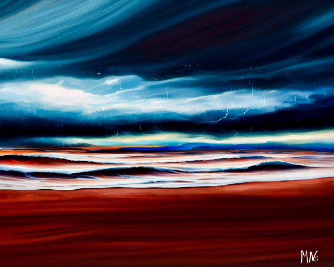 A Storms A Brewing - Digital