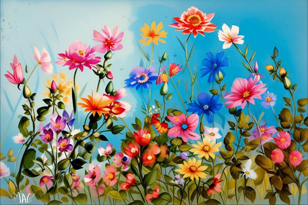 Wildflowers IIII - Digital