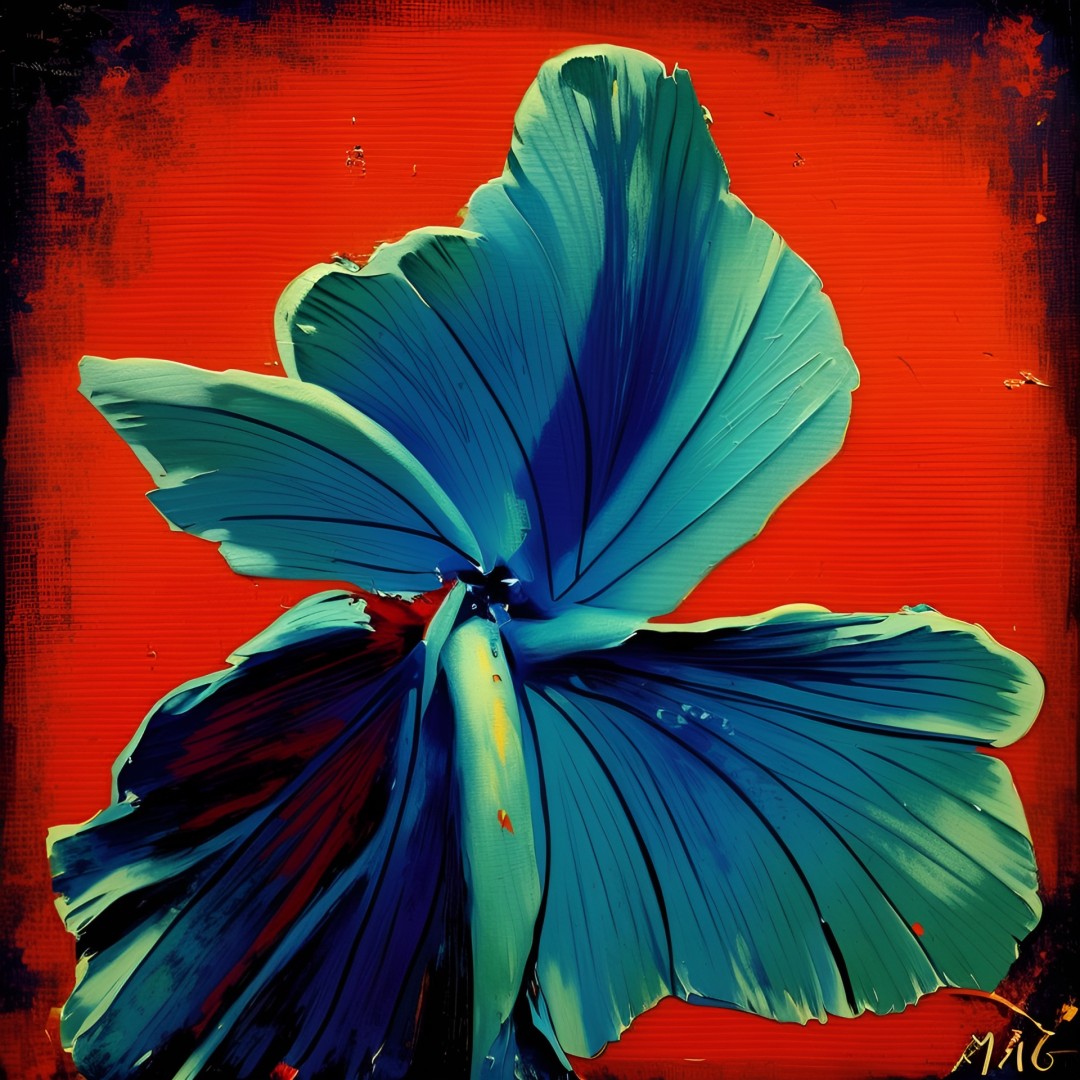 A Beautiful Iris - Digital