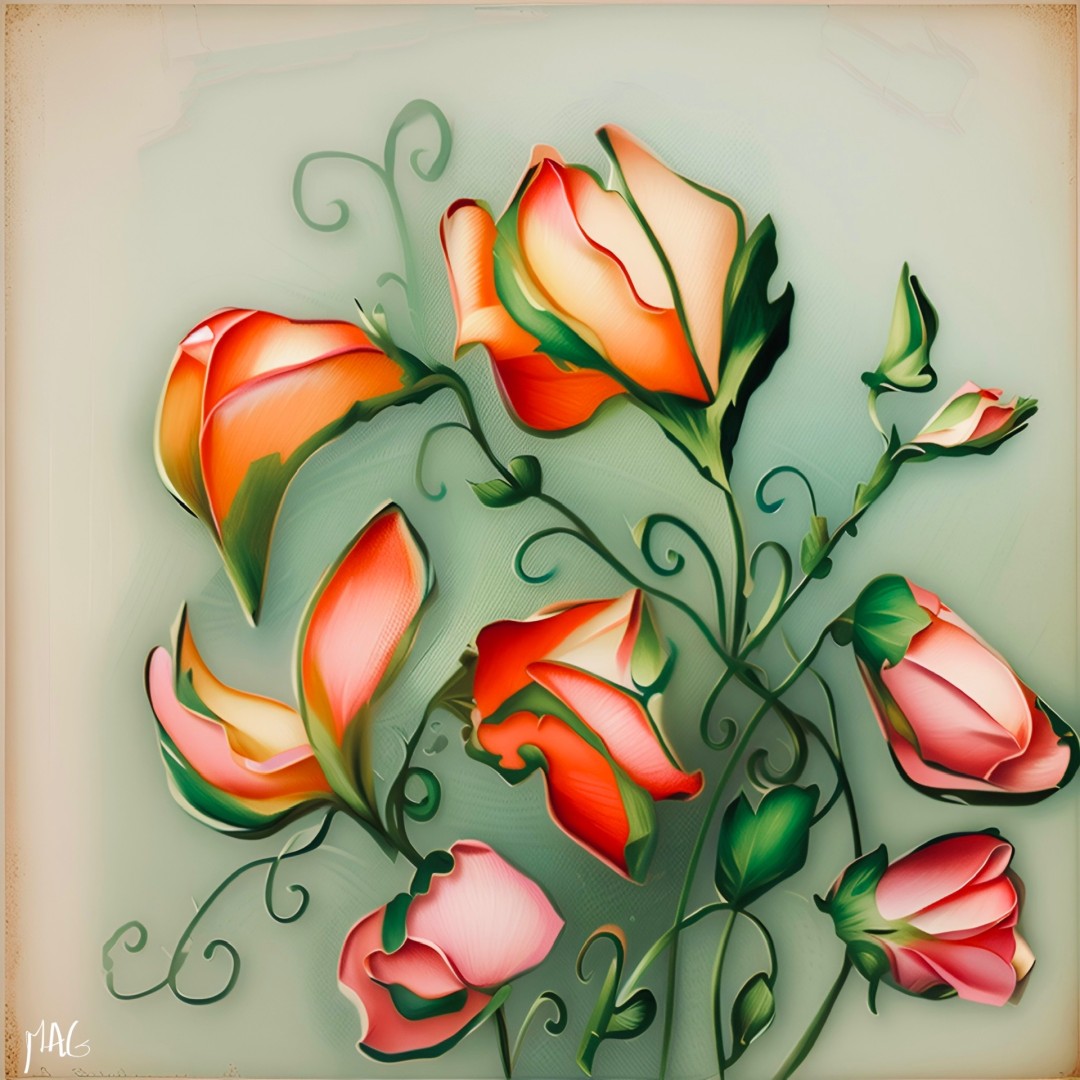 Brad’s Sweet Peas - Digital