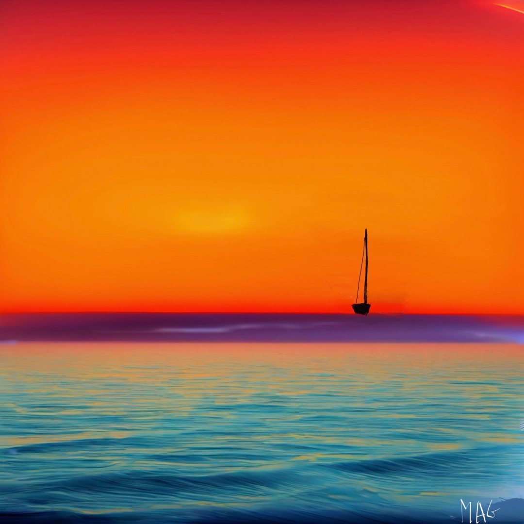 Sailing Away - Digital