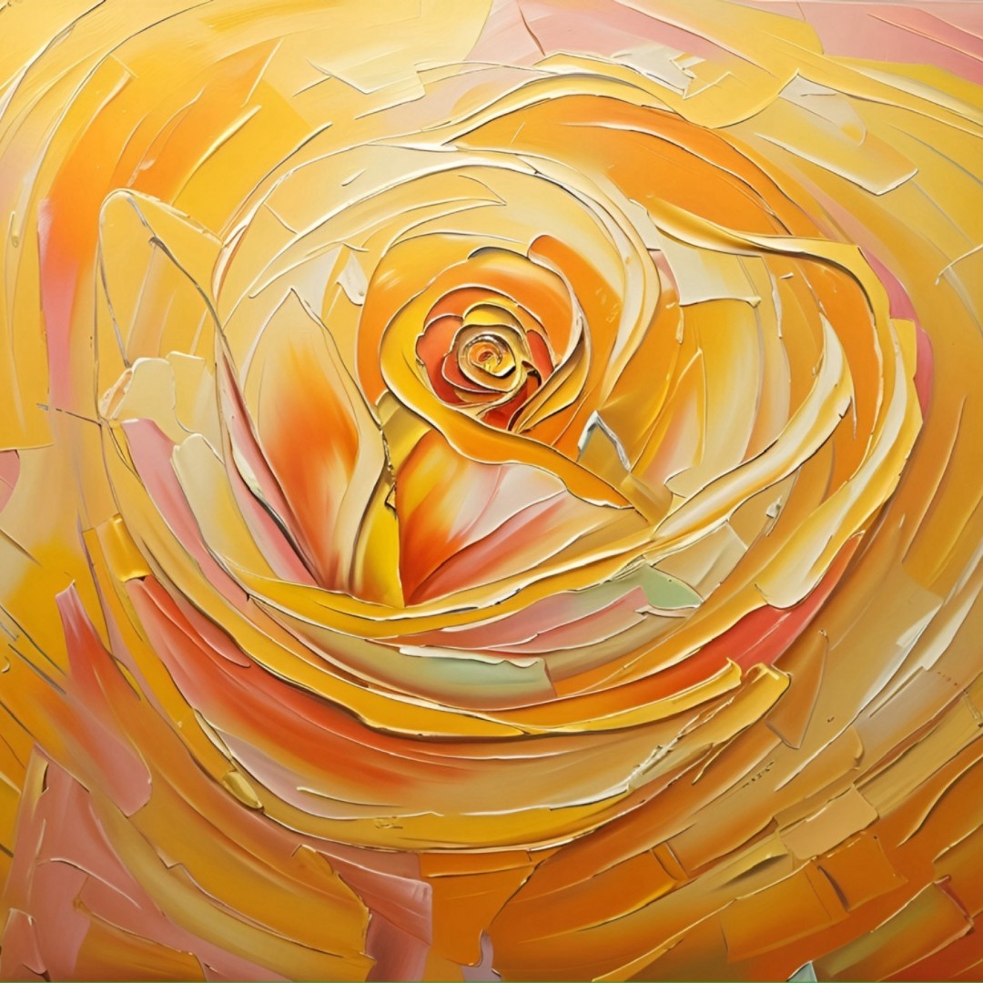 Yellow - Digital, Botanical