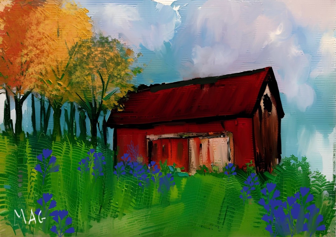 A PENNSYLVANIA SUMMER - Mixed Media